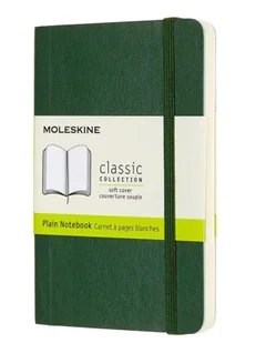 Notes 9x14 gładki myrtle green MOLESKINE - Notesy i bloczki - miniaturka - grafika 1