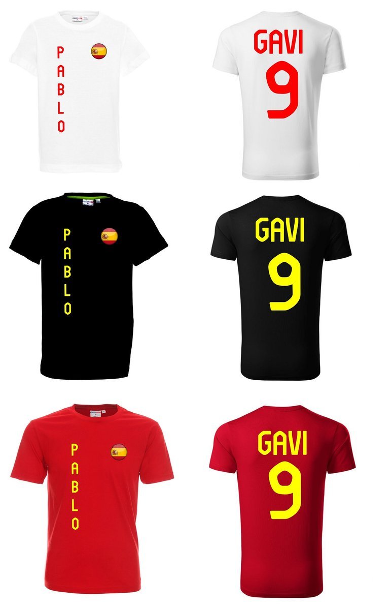 EURO 2024 Koszulka HISZPANIA PABLO GAVI 9 jr