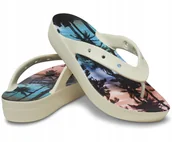 Klapki i japonki damskie - Japonki Damskie Crocs Platform Retro Flip 37-38 - miniaturka - grafika 1