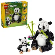 Klocki - LEGO 31165 Creator 3w1 Dzikie zwierzęta: rodzina pand - miniaturka - grafika 1