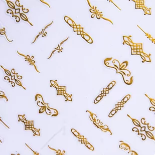 Naklejki Do Paznokci Cienkie Colorf Cb Gold 175 - Ozdoby do paznokci - miniaturka - grafika 1