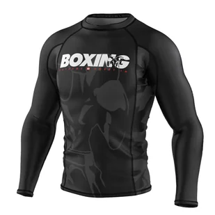 Koszulka sportowa męska Rashguard do MMA EXTREME HOBBY BOLD BOXING - Kimona, stroje i obuwie - miniaturka - grafika 1