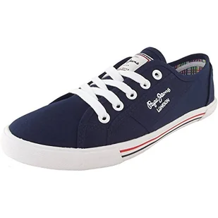 Pepe Jeans Aberlady Basic 17, trampki damskie, granatowy, 38 EU - Trampki damskie - miniaturka - grafika 1