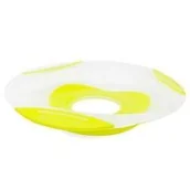 Miseczki i talerzyki dla dzieci - Poupy Głęboki talerzyk z przyssawką Zielony 4 m+ - miniaturka - grafika 1