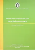 Biznes - Finansowe uwarunkowania decyzji ekonomicznych - miniaturka - grafika 1