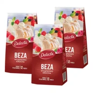 Dodatki do ciast w proszku - Delecta Beza Zestaw 3 x 260 g - miniaturka - grafika 1