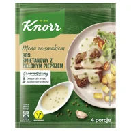 Sosy w torebkach - Knorr Sos śmietanowy z zielonym pieprzem 30 g - miniaturka - grafika 1