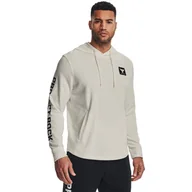 Bluzy sportowe damskie - Bluza z kapturem Under Armour Project Rock Terry, Mężczyźni - miniaturka - grafika 1