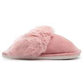 Kapcie męskie - Kapcie Damskie Z Futerkiem Wygodne Lekkie Ciepłe Laczki Różowe 38/39 - miniaturka - grafika 1