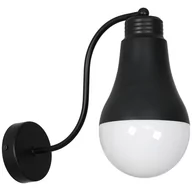 Lampy ścienne - Milagro Kinkiet HELIOS BLACK 1xE14 40W MLP6468 - miniaturka - grafika 1