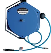 Akcesoria pneumatyczne - Adler 3124.0 pneumatyczny przewód poliuretanowy zbrojony PU 13,5x9,5 mm 15 m na zwijaku - miniaturka - grafika 1