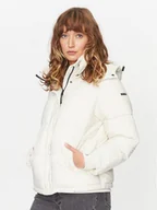 Kurtki damskie - Pepe Jeans Kurtka zimowa Morgan PL402273 Biały Regular Fit - miniaturka - grafika 1