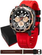 Zegarki męskie - Zegarek Vostok Europe VK67-650E721SR Systema Periodicum Boron - miniaturka - grafika 1