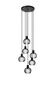 Lampy sufitowe - Mikaela lampa wisząca 6xE14 czarna 73400/16/30 - miniaturka - grafika 1