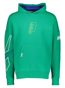 Reebok Bluza w kolorze zielonym - Bluzy męskie - miniaturka - grafika 1