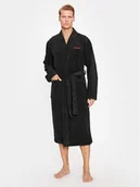 Szlafroki męskie - Hugo Szlafrok 50503028 Czarny - miniaturka - grafika 1