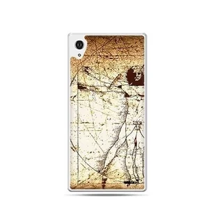 Etui z nadrukiem dla Sony Xperia Z2, Człowiek witruwiańsi Da Vinci - Etui i futerały do telefonów - miniaturka - grafika 1