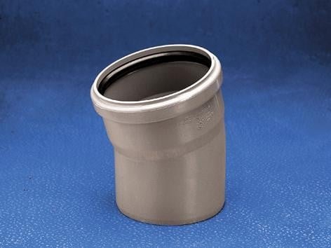 Wavin Kolano HT 75mm 22° popiel 3060341821