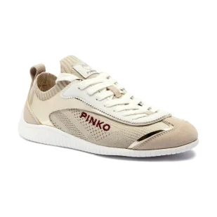 Pinko Sneakersy REBY 03 z dodatkiem skóry - Moda i Uroda OUTLET - miniaturka - grafika 1