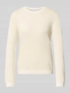 Swetry damskie - Sweter z dzianiny z fakturowanym wzorem model ‘DALO’ - miniaturka - grafika 1
