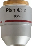 Mikroskopy i lupy - Mikroskop Levenhuk Obiektyw planarno-achromatyczny Levenhuk MED 4x 76068 - miniaturka - grafika 1