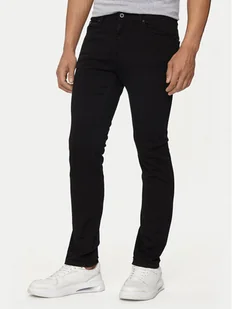 KARL LAGERFELD Jeansy 265840 543862 Czarny Slim Fit - Spodnie męskie - miniaturka - grafika 1
