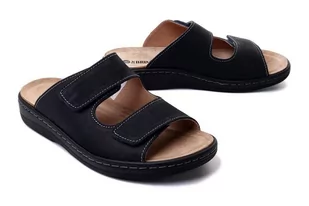 DR. BRINKMANN 600426-5 navy, klapki profilaktyczne męskie - Dr. Brinkmann - Klapki i japonki męskie - miniaturka - grafika 1