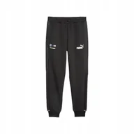 Dresy męskie - PUMA MĘSKIE SPODNIE DRESOWE BMW MMS MT7 SWEAT PANTS CZARNE r.L - miniaturka - grafika 1
