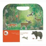 Układanki dla dzieci - Układanka, Gra Magnetyczna, Las Egmont Toys - miniaturka - grafika 1