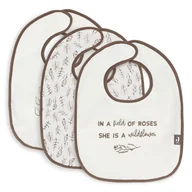 Śliniaki i fartuszki - Jollein - 3 Śliniaczki Wodoodporne Chestnut - miniaturka - grafika 1