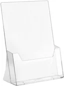 Akcesoria do reklamy - Stojak na ulotki A4 plexi odlewany CDA4 - miniaturka - grafika 1