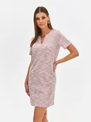 Sukienki - Sukienka damska różowa - SSU4605RO sukienka - TOP SECRET - Odzieżowy sklep internetowy TOP SECRET - miniaturka - grafika 1