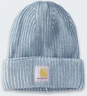 Czapki damskie - Czapka Carhartt Rib Knit Beanie ThunderCloud - miniaturka - grafika 1