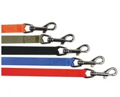 Smycze dla psów - Chaba Smycz Taśma - 16mm czerwona 2030 - miniaturka - grafika 1