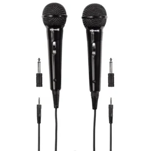 Thomson M135 - Mikrofon dynamiczny karaoke 3m, zestaw 2 szt. - Mikrofony estradowe - miniaturka - grafika 1