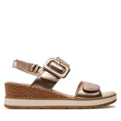 Sandały damskie - Sandały Caprice 9-28753-42 Brązowy - miniaturka - grafika 1