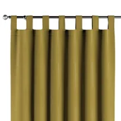 Zasłony - Dekoria Zasłona na szelkach 1 szt. oliwkowy zielony 1szt 130 × 260 cm Velvet 310-704-27 - miniaturka - grafika 1