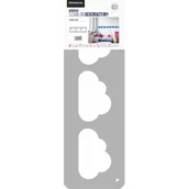 Szablony malarskie - Primacol Szablon border nr 139 Clouds Decorative - miniaturka - grafika 1