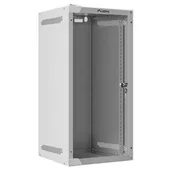 Szafy rack - Lanberg Szafa wisząca 10'' 12U 280x310 szara FLAT PACK WF10-2312-10S - miniaturka - grafika 1