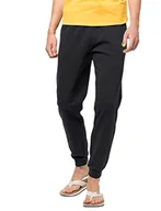 Spodenki męskie - Jack Wolfskin Męskie Spodnie Dresowe Essential M, Czarny, 3Xl - miniaturka - grafika 1