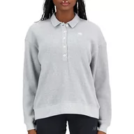 Koszulki i topy damskie - Koszulka New Balance WT33508AG - szara - miniaturka - grafika 1