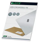 Etykiety do drukarek - Leitz uniwersalne etykiety do opisania komputera, 105 x 74 mm, białe, 61740001 - miniaturka - grafika 1