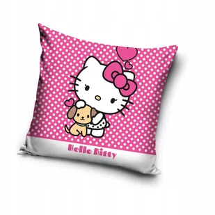 POSZEWKA HELLO KITTY 40x40 cm - Poszewki na poduszki - miniaturka - grafika 1