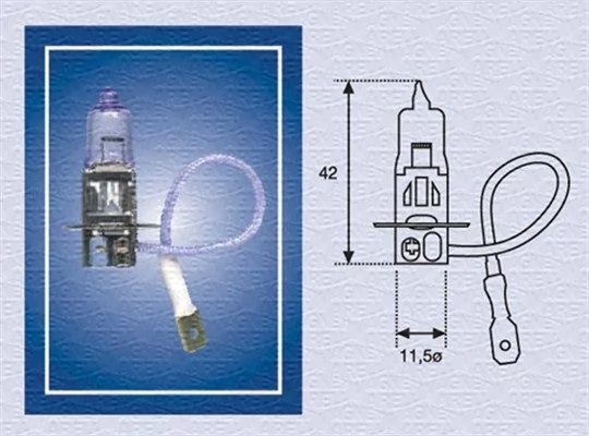 Magneti Marelli Żarówka 002554100000