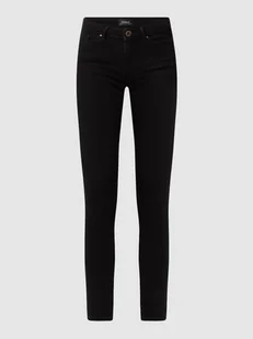 Jeansy z niskim stanem o kroju skinny fit z dodatkiem streczu model ‘Coral’ - Spodnie damskie - miniaturka - grafika 1