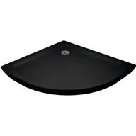 Brodziki prysznicowe - MEXEN SLIM + syfon 90x90 czarny 41709090 - miniaturka - grafika 1