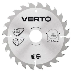 Verto Tarcza do cięcia GRAPHITE 57H656 160 x 30 mm do pilarki widiowa - Tarcze do pił - miniaturka - grafika 1