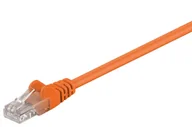 Patchcordy - MicroConnect RJ-45/RJ-45 kat.5e U/UTP Pomarańczowy 0.25m B-UTP50025O - miniaturka - grafika 1