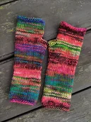 Rękawiczki - Mix kwiecisty / mitenki - miniaturka - grafika 1