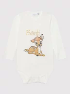 Body dla niemowląt - NAME IT Body dziecięce DISNEY 13198662 Biały Regular Fit - miniaturka - grafika 1